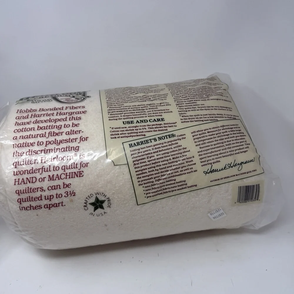 Hobbs Heirloom Premium 80/20 Batting King Size 120